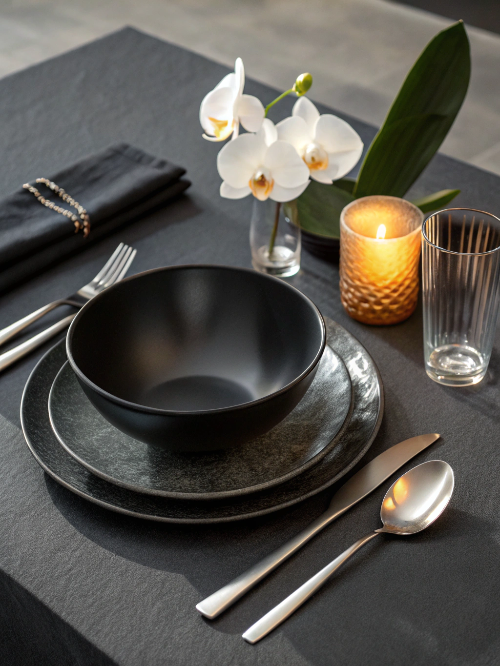 Warm table setting